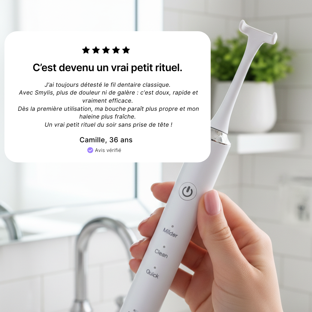 Smylis Original - Fil dentaire sonique