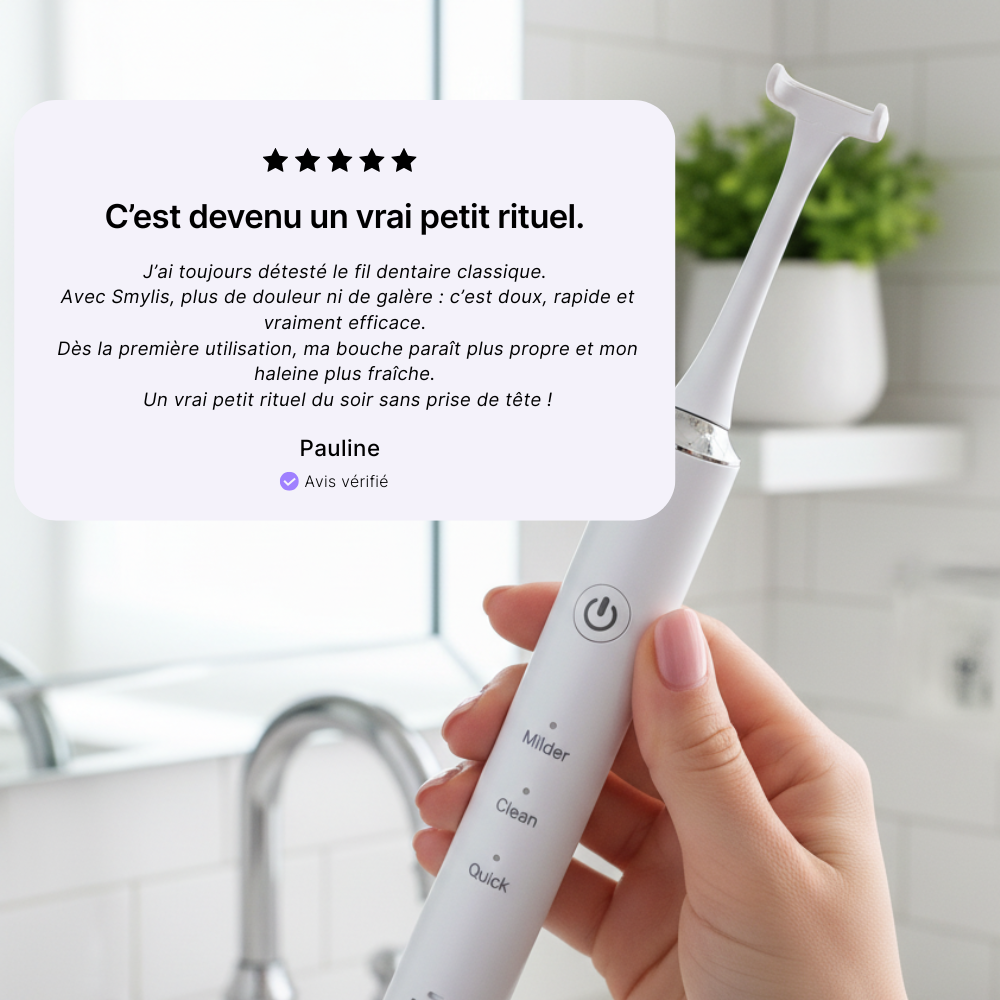 Smylis Original - Fil dentaire sonique