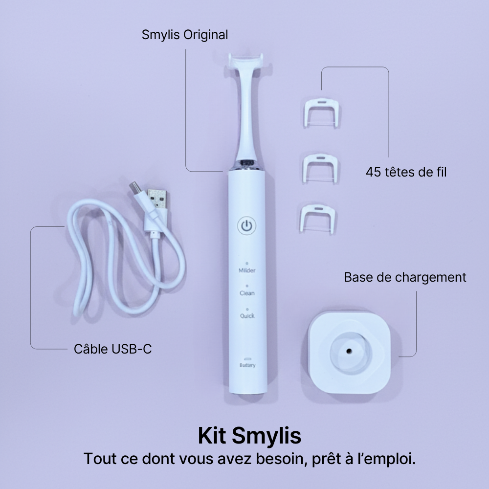 Smylis Original - Fil dentaire sonique
