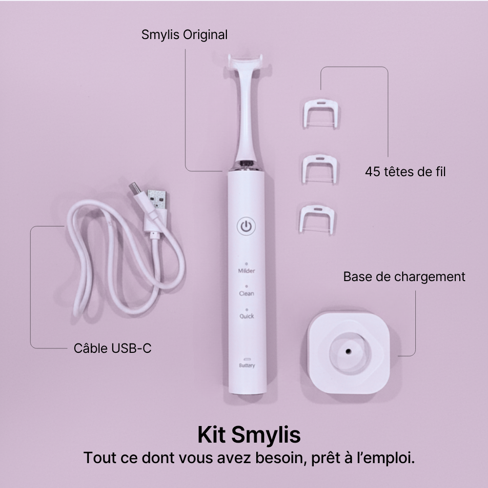 Smylis Original - Fil dentaire sonique