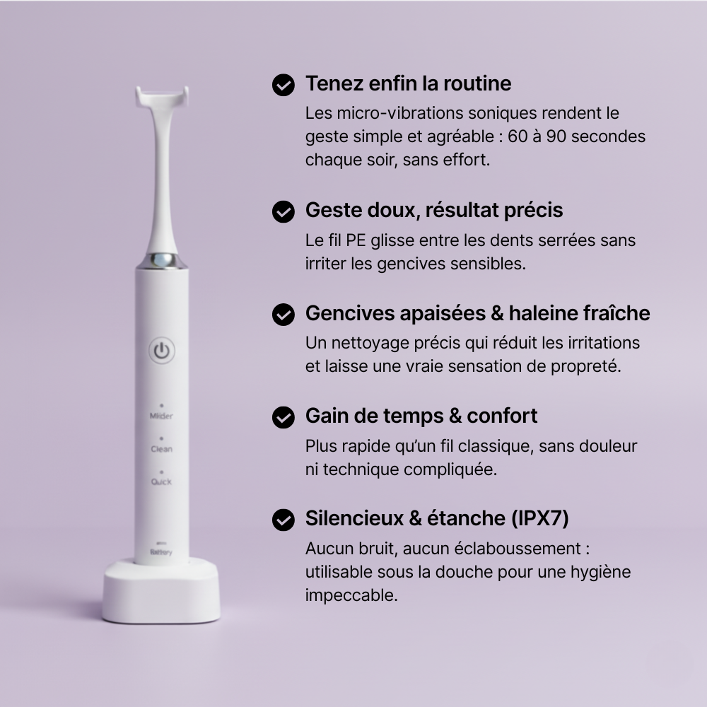 Smylis Original - Fil dentaire sonique